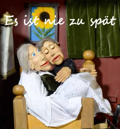Flyer: Es ist nie zu spät